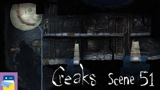 Creaks Scene 51 Walkthrough  Secret Room  Painting amp iOS Gameplay by Amanita Design [upl. by Devy956]