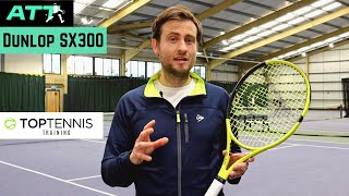 Dunlop SX 300 2022 Racket Review  Top Tennis Training [upl. by Donella600]