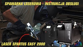 SPAWARKA LASEROWA  INSTRUKCJA OBSŁUGI SPARTUS EASY 2000 [upl. by Venetis586]