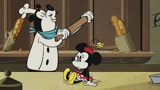 Minnie flattened  A Mickey Mouse Cartoon  Flattened girl [upl. by Ametaf]