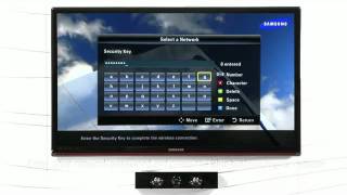 How to Connect a Samsung TV to a Wired or Wireless Network [upl. by Allred445]