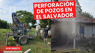 Perforación de pozos en El Salvador 🇸🇻 [upl. by Milford]