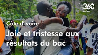 Côte d’Ivoire  joie et tristesse lors de la proclamation des résultats du bac [upl. by Erine]