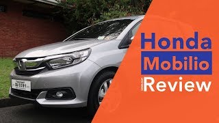 2017 Honda Mobilio 15 CVT V Car Review [upl. by Adnohsat]