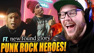 Your Broken Hero  Red Light Kisser ft New Found Glory  Reaction [upl. by Gleason]