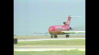 Braniff Braniff Bandwagon Tour with John J Casey and Reporter Dick Johnson Channel 4 Newscast [upl. by Eleonora]