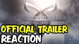 SHADOWHUNTERS Teaser Trailer REACTION and REVIEW [upl. by Rumit951]