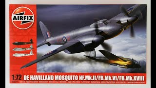 De Havilland Mosquito Airfix 172 [upl. by Anastas]