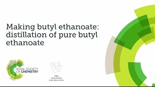 Practical skills assessment video  making butyl ethanoate video 3  A distillation [upl. by Innob]