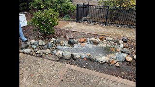 Build a Functional Dry Streambed to Capture Water  Step By Step DIY Tutorial [upl. by Lita]