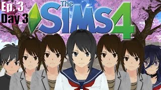 Teachers amp Clubs  The Sims 4 Yandere Simulator Challenge  Ep 3 [upl. by Dasya]