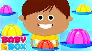 Jelly On A Plate  Jelly Song  Nursery Rhymes amp Children Songs with Baby Box  Kids Rhyme [upl. by Irneh806]