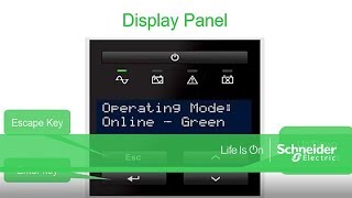 How to set output off for UPS SMT series  Schneider Electric [upl. by Ynneb120]