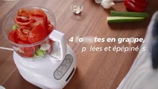 Comment faire un gaspacho [upl. by Qooraf]