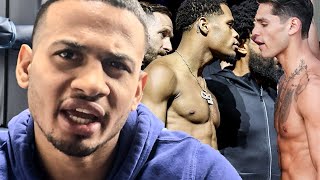 Rolly Romero RIPS Devin Haney vs Ryan Garcia EXPLAINS WHY Ryan Princess Peach BEEF is BIGGER FIGHT [upl. by Ayamat]