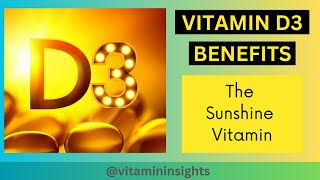 Vitamin D3 Benefits The Surprising Benefits of Vitamin D3 [upl. by Dryfoos869]