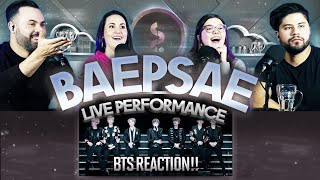 BTS quotBAEPSAE Live Performancequot Reaction  The energy level is insane 🔥  Couples React [upl. by Nueoras]