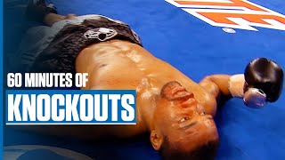 60 Minutes of INSANE Boxing Knockouts [upl. by Suoivatram]