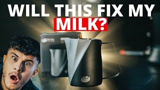 The Best Milk Pitcher VORTEX Milk Pitcher Review [upl. by Aida]