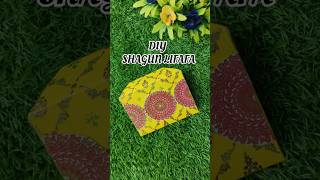 DIY Shagun Lifafa from Waste Sadi Box A Beautiful and EcoFriendly Gift [upl. by Kessiah645]