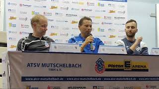 ATSV Mutschelbach  1CfR Pforzheim LIVESTREAM der PRESSEKONFERENZ danach  552023 [upl. by Nalrah823]