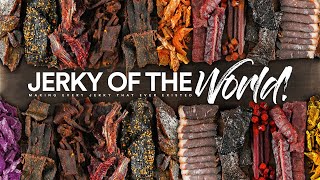 I made EVERY JERKY in the World  Guga Foods [upl. by Ruel588]