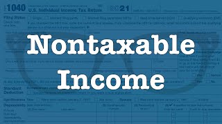 Ten types of Nontaxable Income [upl. by Cailly]