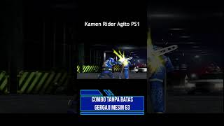 Kamen Rider Agito PS1 Kombo Mematikan G3 sorts kamenrider nostalgiagameps1 actionkamen [upl. by Vala]