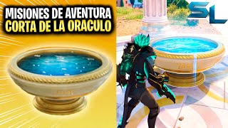 Como COMPLETAR TODAS las MISIONES DE AVENTURA CORTA DE LA ORÁCULO FORTNITE [upl. by Emlynn]