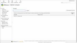 Alfresco Community Edition 42 HowTo Create Groups [upl. by Edla733]
