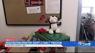 Registration is open for Olmsted Countys Adopt A Family program [upl. by Elspeth]