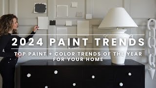 Top Interior Paint Colors for 2024  How to Pick Paint Colors Like a Designer [upl. by Eidak414]