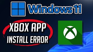 Fix Xbox App  Xbox Game Pass Installation Error Code 0x80070424 0x80070032 0x80070005 Solved [upl. by Aelem]