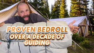 Bedroll Setup Perfected Over a Decade of Guiding [upl. by Theran]