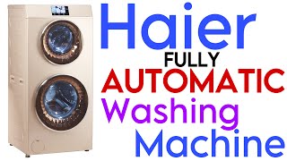 Haier Automatic Washing Machine HWD 120B1558 [upl. by Ylrebmek]