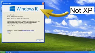 Make Windows 10 look like Windows XP [upl. by Horowitz112]