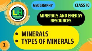 minerals and energy resources class 10 geography learninghorizon953 [upl. by Salocin]