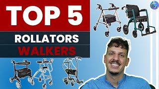 TOP 5 Best RollatorsWalkers 2024 [upl. by Lam]