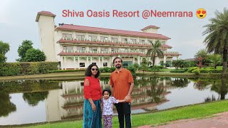 Stunning Shiva Oasis Resort Views  Weekend Getaway to Neemrana 🌴 resort travel [upl. by Adiasteb]