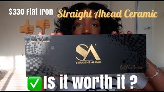 HONEST REVIEW STRAIGHT AHEAD CERAMIC Flat Irons Comparison of HERSTYLER Flat iron [upl. by Harifaz]