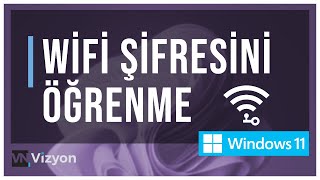 Wifi şifresi nasıl öğrenilir  l Windows 11 [upl. by Htebzil]