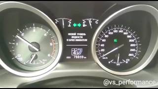 Toyota Land cruiser v8 Top Speed From 0  140 Kmh [upl. by Calandria]