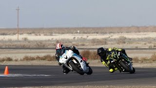 Buttonwillow Raceway  Hot laps amp Chasing a Yamaha R6  Johnny5sWorld [upl. by Dasya]