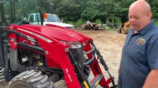 Massey Ferguson 2860 M tractor review [upl. by Aerdnaz140]