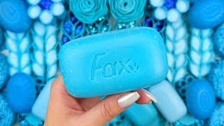 ASMR CRUSHING SOAP BOXES WITH FOAM GLITTERampSTARCH★CUTTING SOAP CUBES ★4K [upl. by Anabelle]