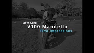 Moto Guzzi V100 Mandello First Impressions [upl. by Assiran389]