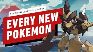 Pokemon Legends Arceus  All New Pokemon [upl. by Obie]