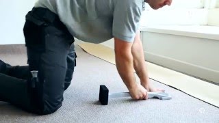 How to Fit Carpet without Underlay [upl. by Yeclehc]