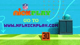 NFL  Nick Play Promo Nickelodeon US [upl. by Tarrah]