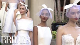 Lela Roses Fall 2017 Wedding Dresses Have to Be Seen [upl. by Jaban578]